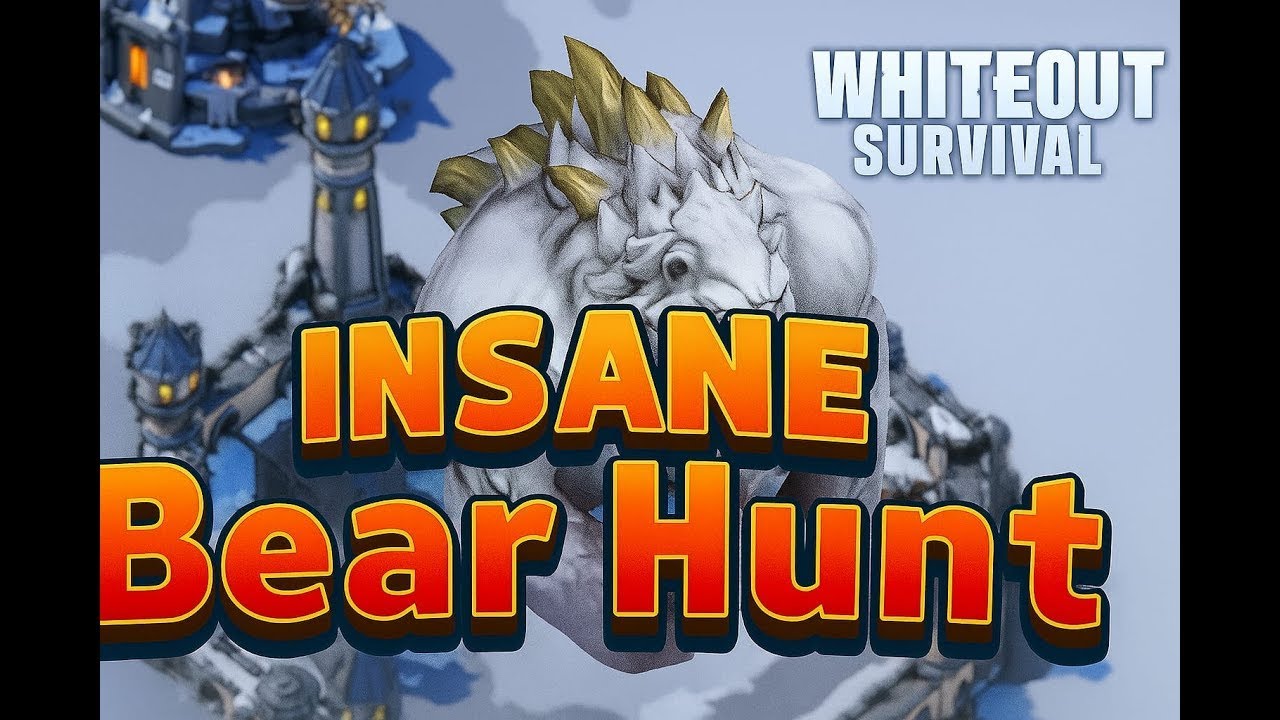 “LIVE Bear Hunt in Whiteout Survival 🔥 | Best Heroes & Rally Guide” 🔴 