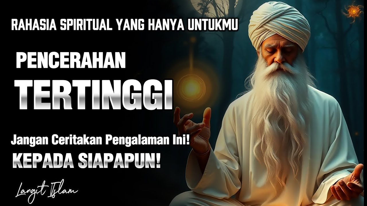 KALAU KAU SUDAH SAMPAI TITIK INI, JANGAN CERITAKAN SIAPAPUN | LEVEL SPIRITUAL TERATAS! 🌀