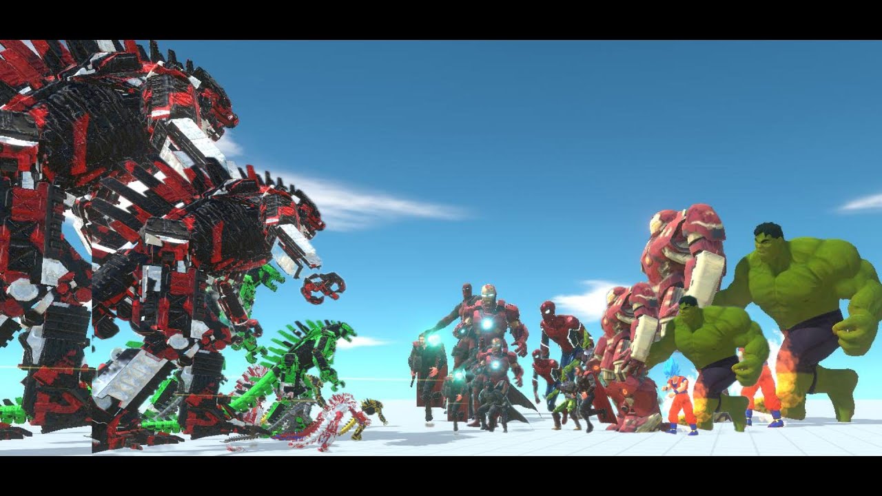 Heroes vs Mega Monsters!   Animal Revolt Battle Simulator