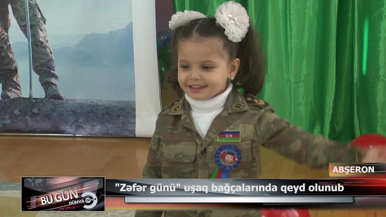 05 11 2021 DTV Abşeron uşaq bağçalarında Zəfər günü qeyd olunub