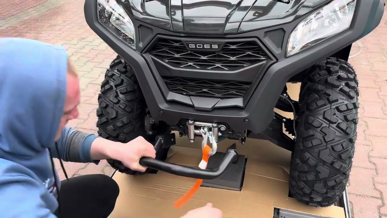 Krok po kroku czyli składanie nowego quada GOES 500 terrox 400 long Cfmoto 520