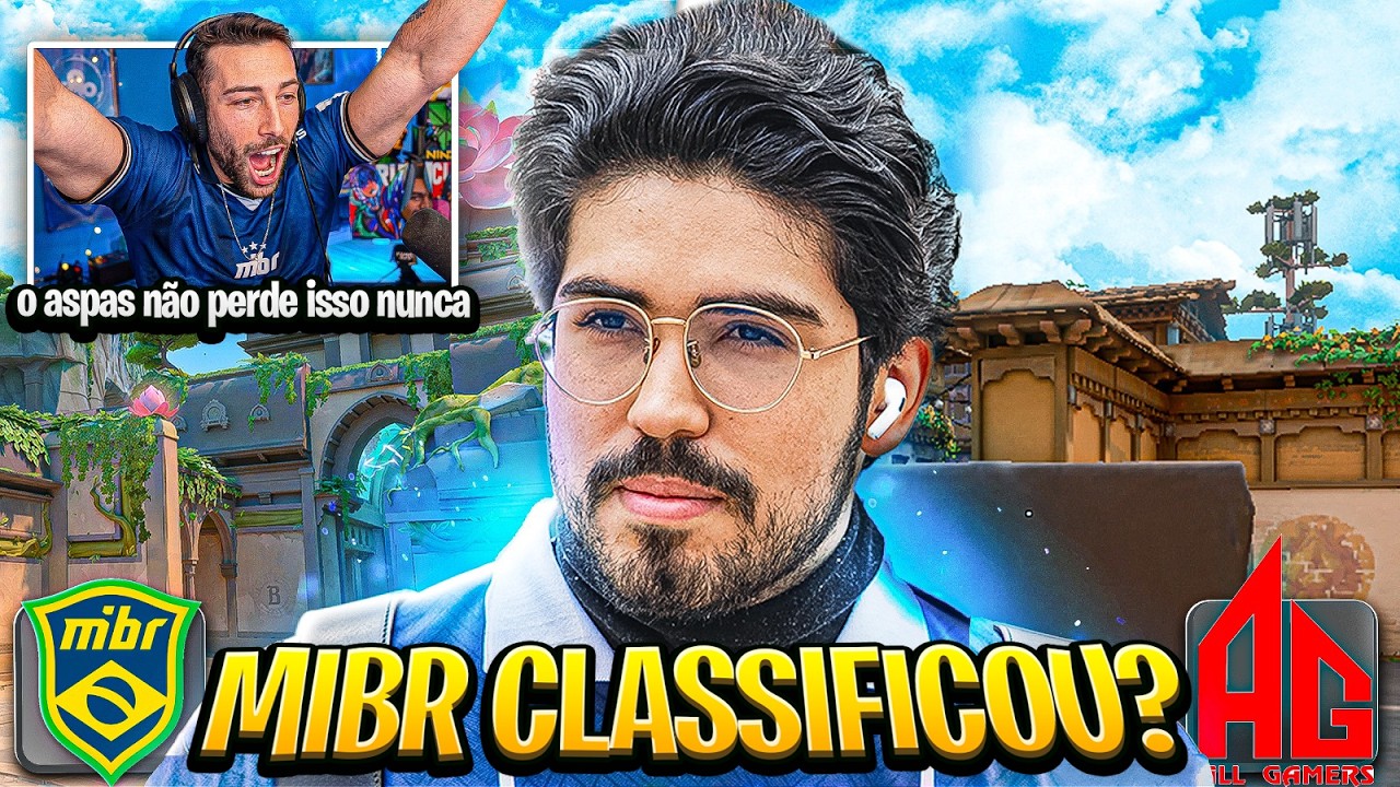 ASPAS e MIBR CONSEGUIRAM CHEGAR NOS PLAYOFFS? TCK FICOU MALUCO COM MIBR vs AG na EWC!