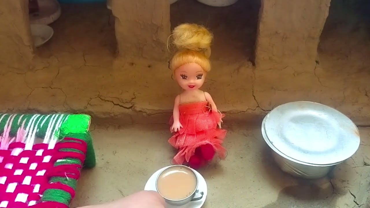 Real Village Morning Routine|Mitti Ke Ghar Me Garma Garam Chai Paratha #miniature