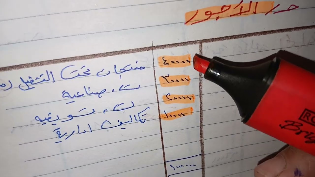 حسابات المراقبة معهد حاسبات ومعلومات الصف الثانى