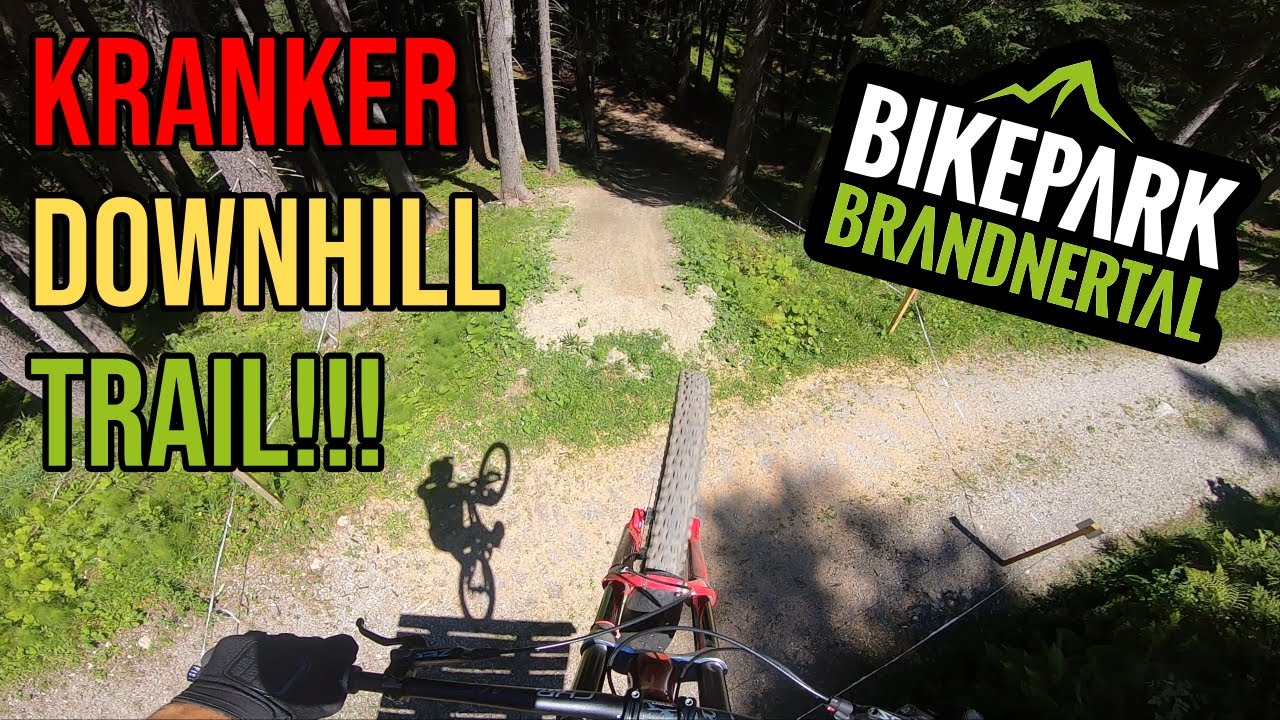 Bikepark BRANDNERTAL Jumpline und KRANKER Downhill Trail! / POV / Airbag Fail / Downhill / MTB