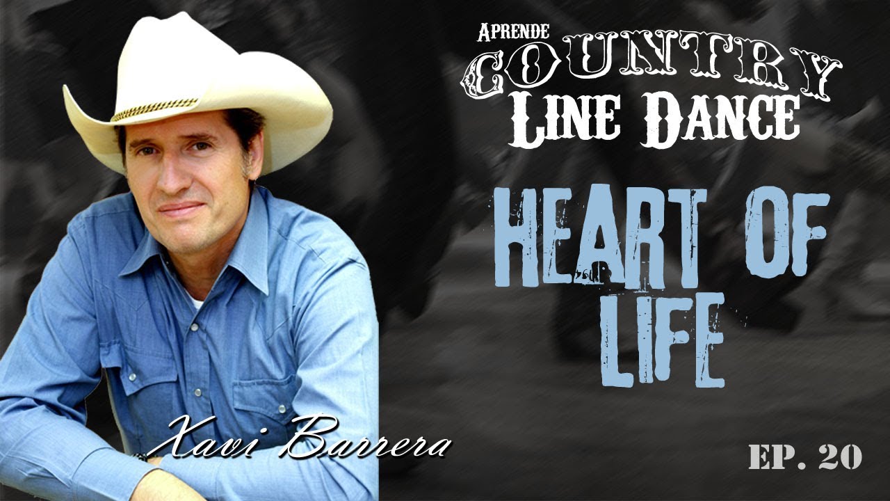 Como bailar HEART OF LIFE Country Line Dance Clase y Baile