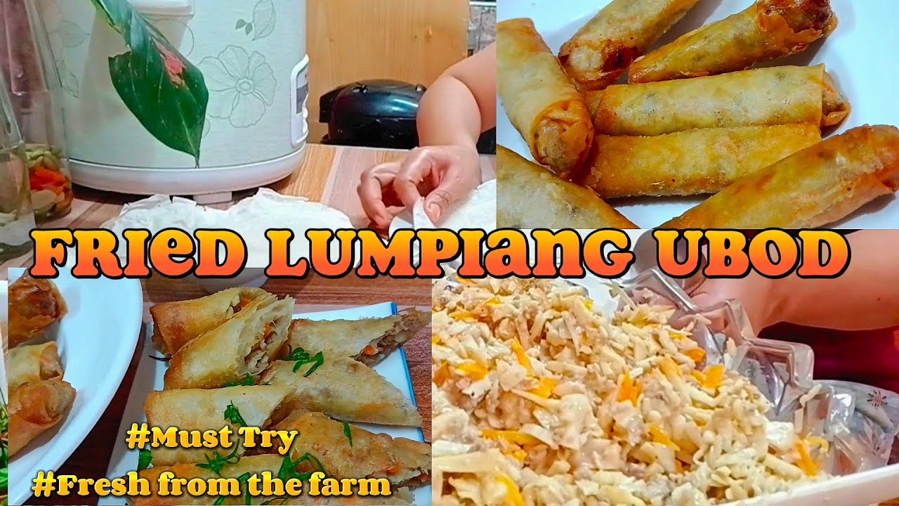 PAANO MAGLUTO NG FRIED LUMPIANG UBOD NG NIYOG #sobrangsarap#supercrunchy#tejotv