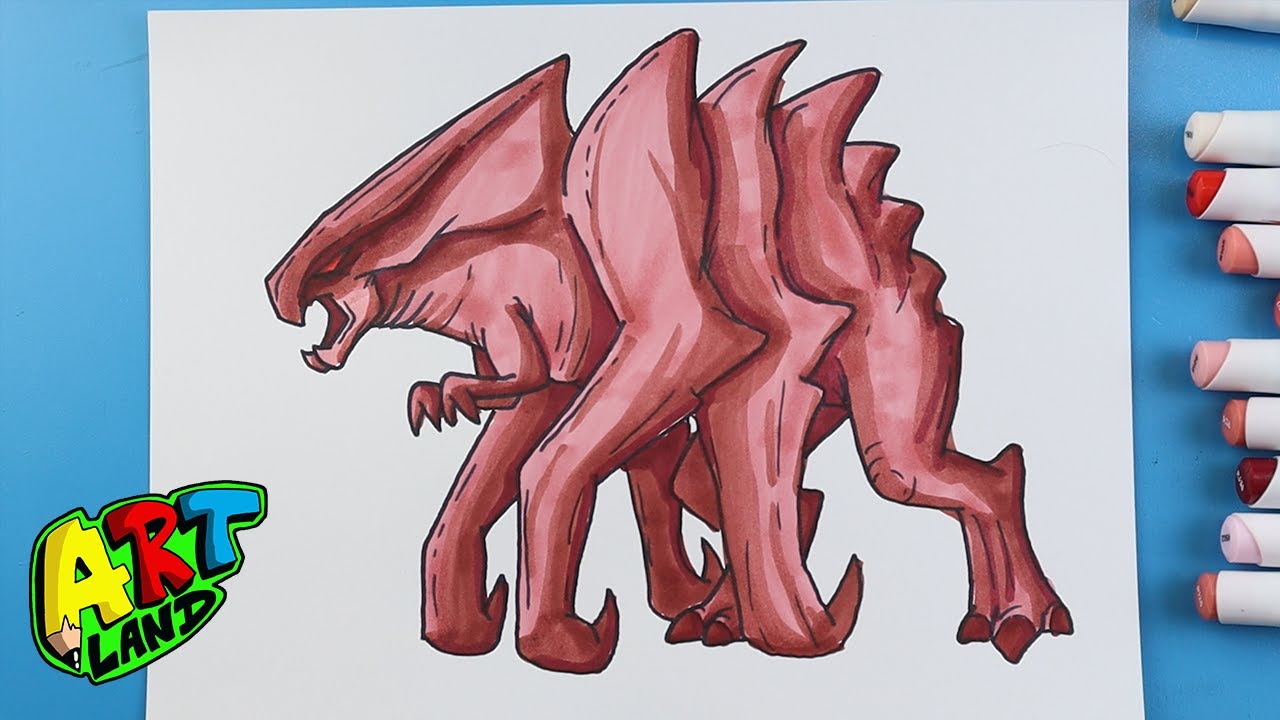 How to Draw QUEEN MUTO