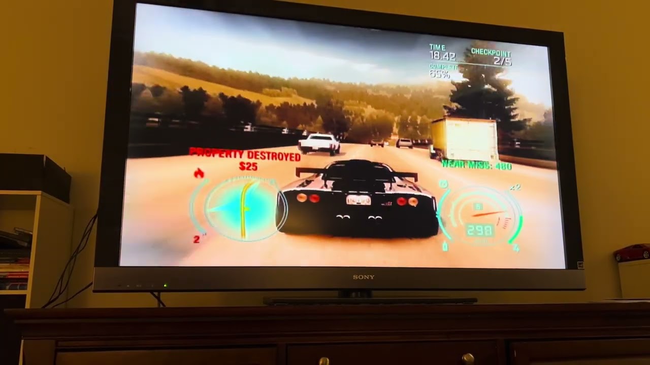 Need For Speed Undercover PS3 Highway Checkpoint Gold Pro 2:29.23 
