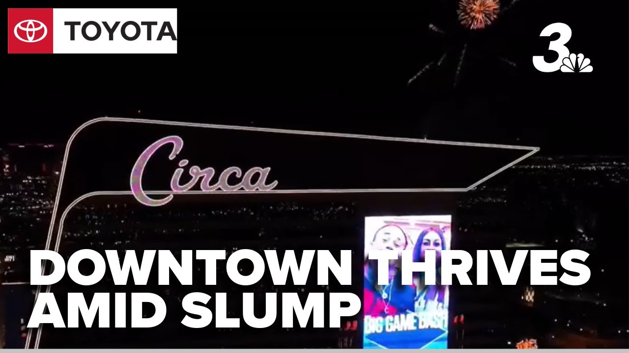 Downtown Las Vegas thrives amid summer tourism slowdown