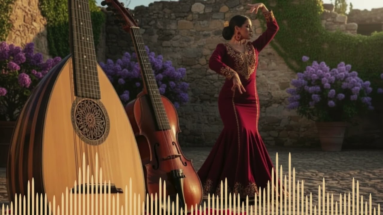 Instrumental Sacred Fusion: Flamenco Guitar & Shruti Box for Mindfulness & Deep Calm