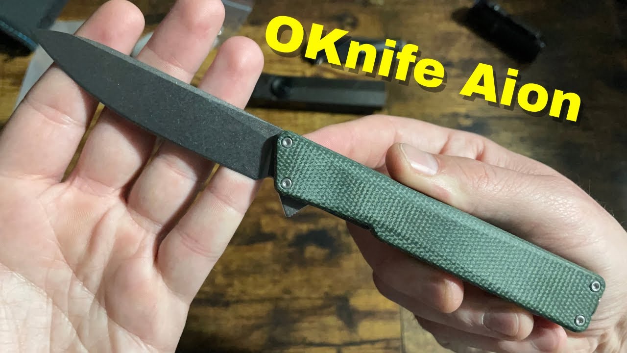 OKnife Aion Green Micarta Unboxing #oknife