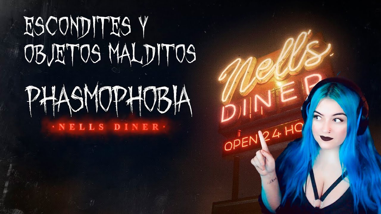 DONDE APARECEN LOS OBJETOS MALDITOS Y QUE ESCONDITES HAY EN EL NUEVO MAPA DE PHASMOPHOBIA!