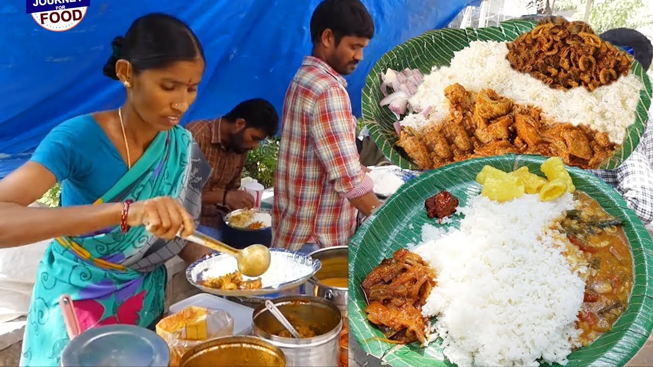 Cheapest Roadside Unlimited Meals | Indian Street food #Streetfood | E20