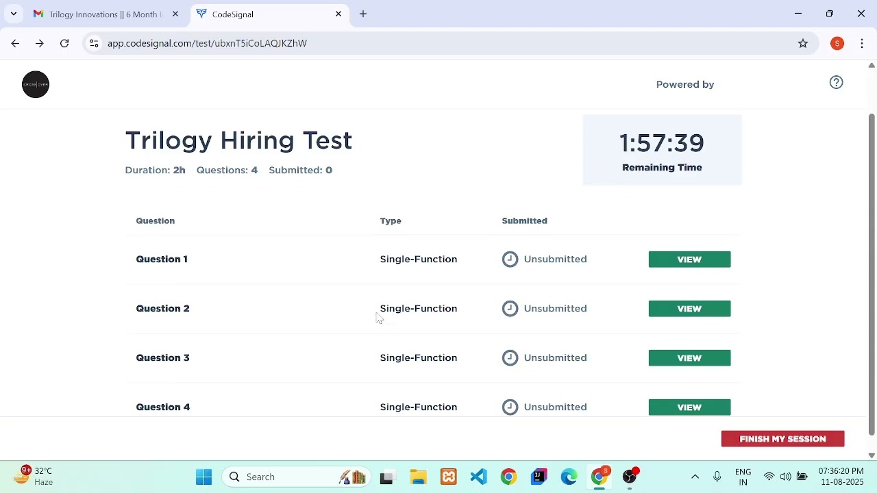 Trilogy Innovations Online Placement Test 2025 | Exam Pattern, Syllabus & Preparation Guide