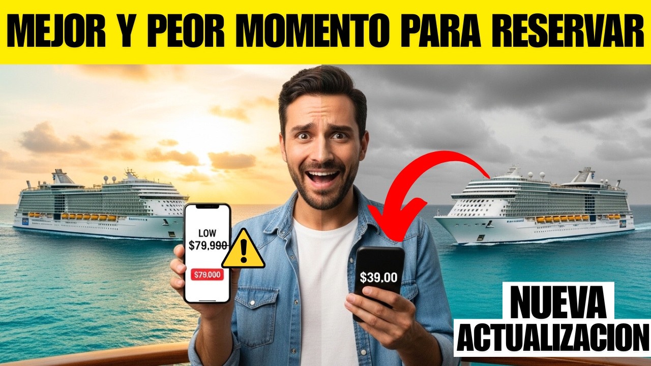 🛳️El MEJOR y PEOR Momento para Reservar un Crucero Ahorrarás Cientos