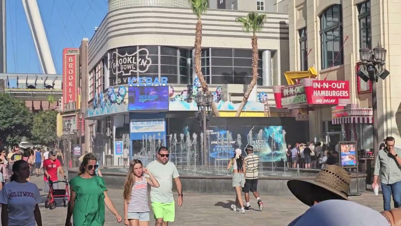 The Linq Promenade Las Vegas July 2, 2024