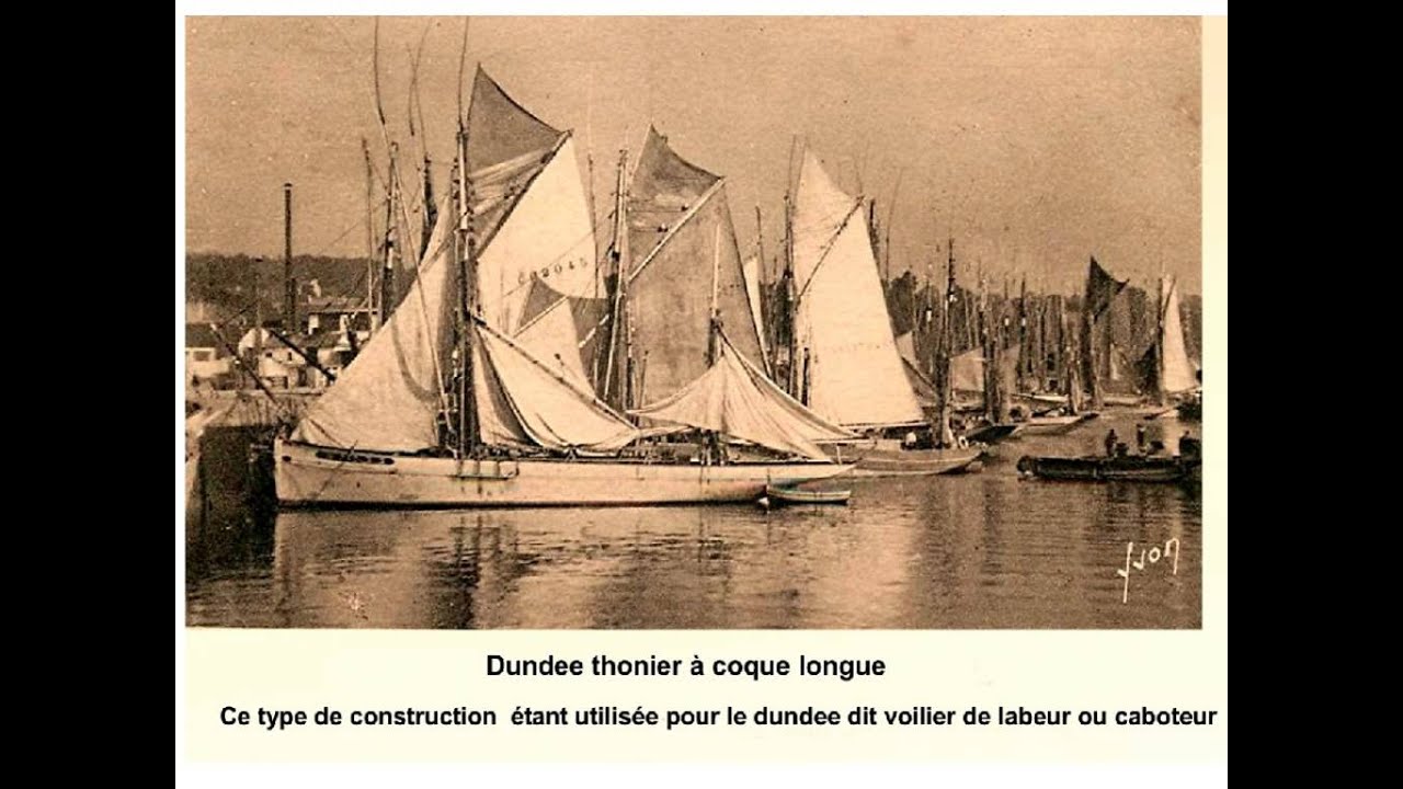 Les thoniers concarneau au siècle dernier