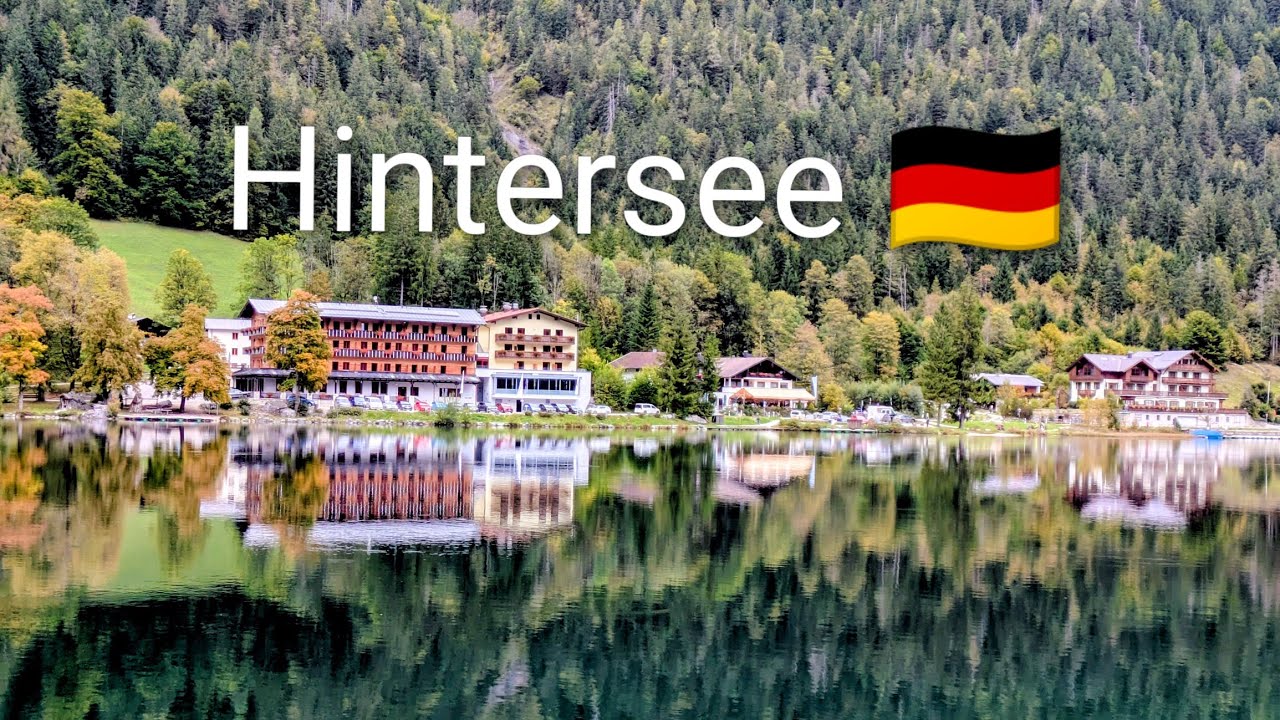 A Beautiful Alpine Lake in Bavaria | Hintersee Walking Tour #bavaria #germany #berchtesgaden #nature