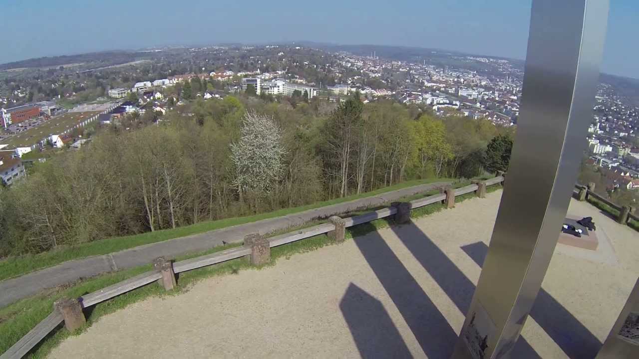 DJI Phantom- Monte Scherbelino in Pforzheim GoPro HERO 3