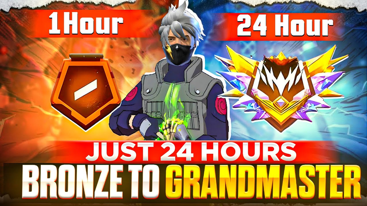 Pushing Cs Rank Bronze To Grandmaster In 24 Hrs. 🥶 With Remdom Players /Season 34 #gwdev