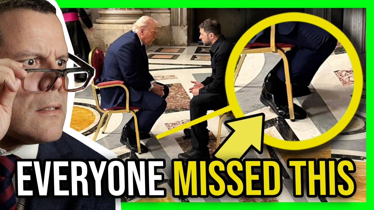 Body Language Analysis of Trump and Zelensky at the Vatican
