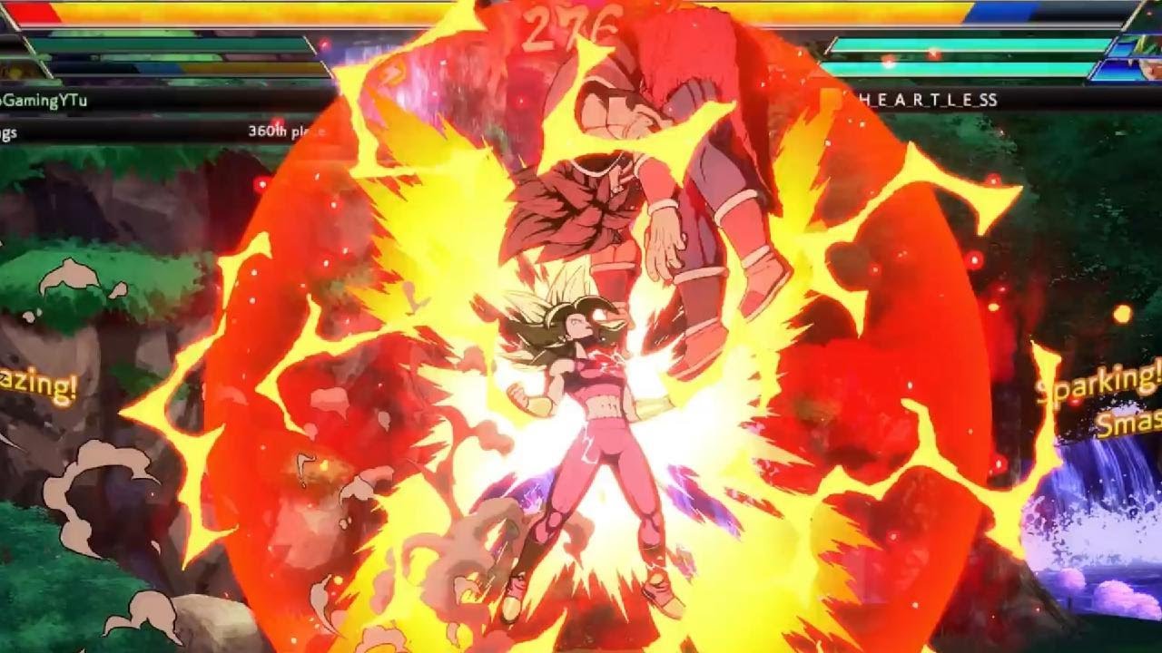 DBFZ 🍋 SSGoku ZBroly Kefla vs 😈 SSB Gogeta Vegeta DBS Broly