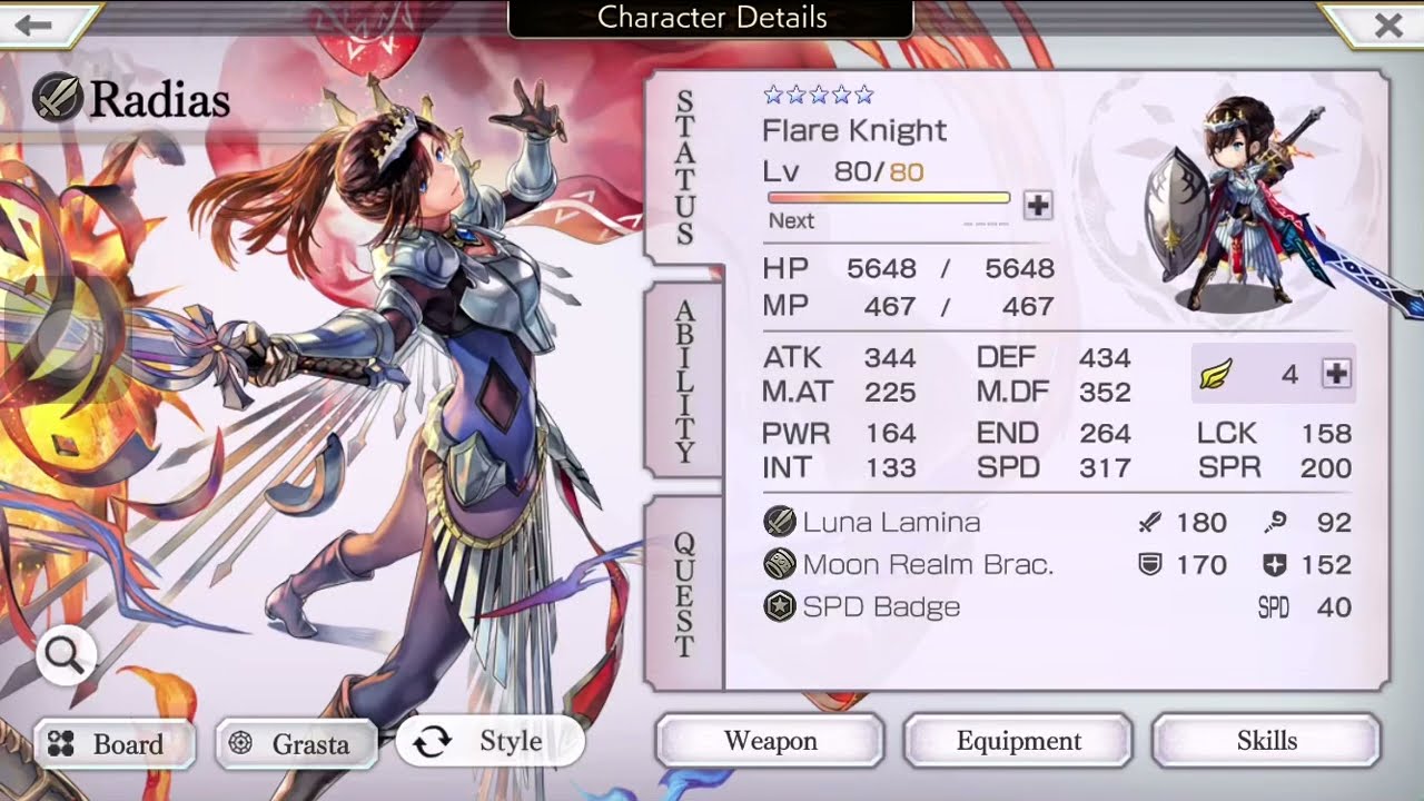 Radias AS - Grasta Set up Another Eden