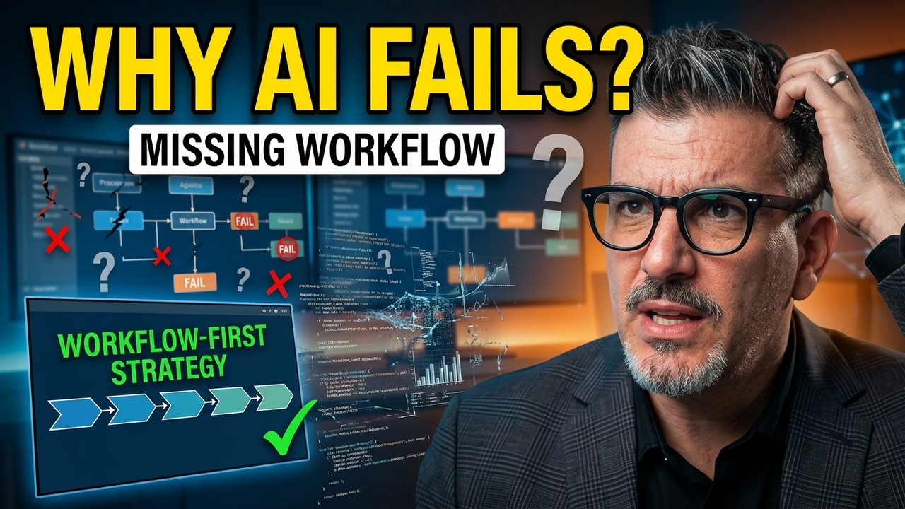 Why Most AI Transformations Fail (Workflow-First Strategy)