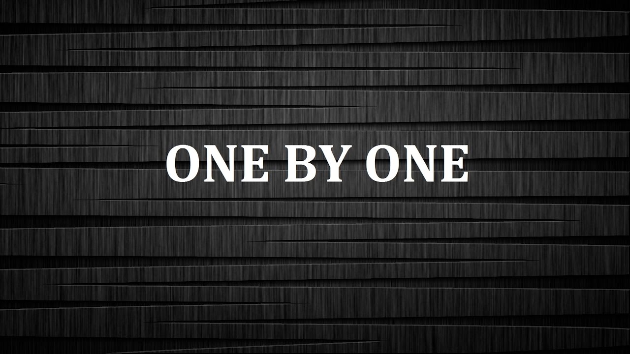 Sticky Fingers - One By One Lyrics