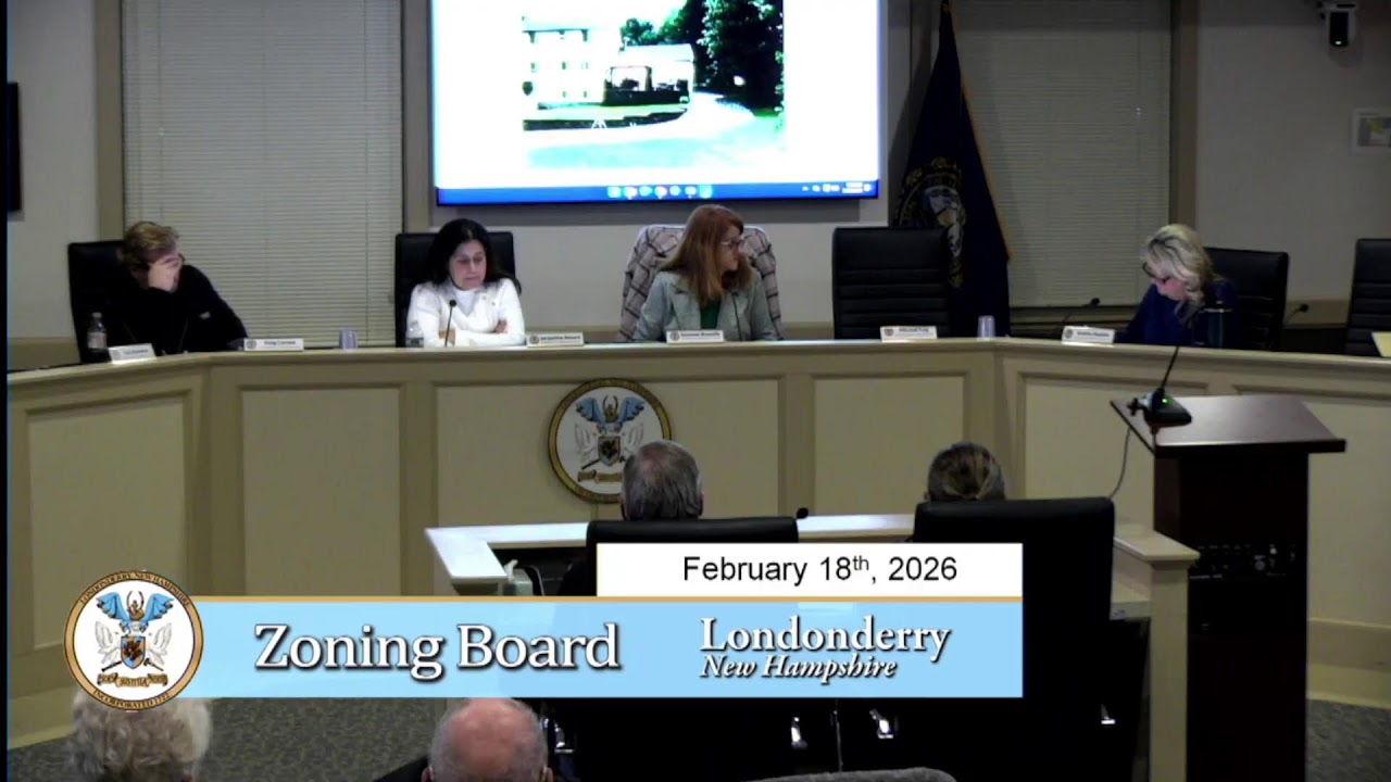 Zoning Board of Adjustment from 2-18-26
