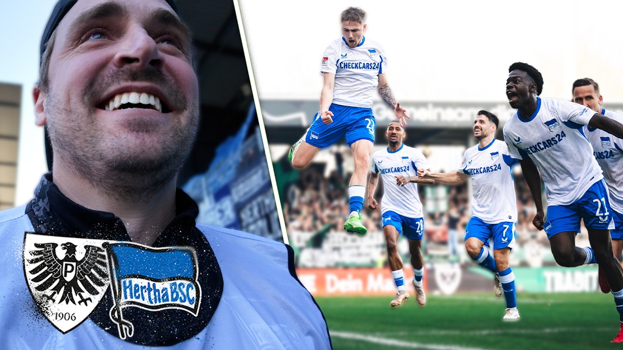 SC PREUSSEN MÜNSTER vs. HERTHA BSC | Stecker raus, Winkler rein | XXL STADIONVLOG
