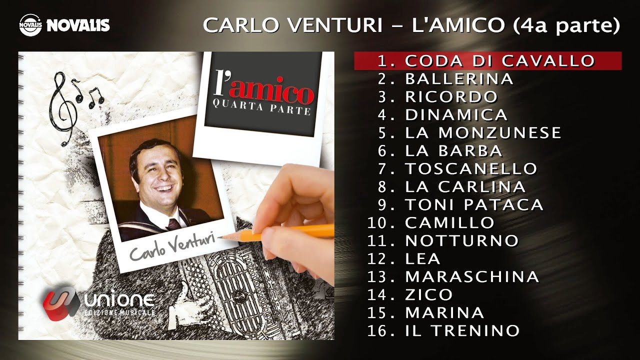 Carlo Venturi - L'amico (4a parte) ALBUM COMPLETO - Audio ufficiale