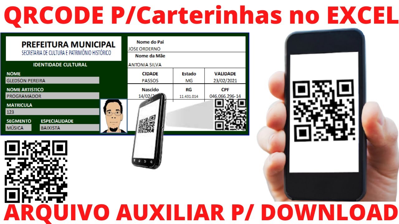 Como Criar Planilha para Gerar Etiquetas com QR Code no Excel Passo a Passo