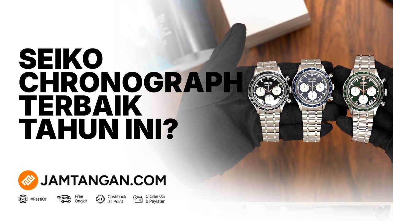 Seiko Terbaik Tahun Ini? Review Seiko Chronograph SSB479P1, SSB477P1 & SSB481P1