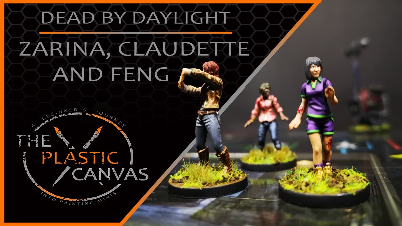 Dead by Daylight Painting Series - Ep 3 - Zarina, Claudette and Feng