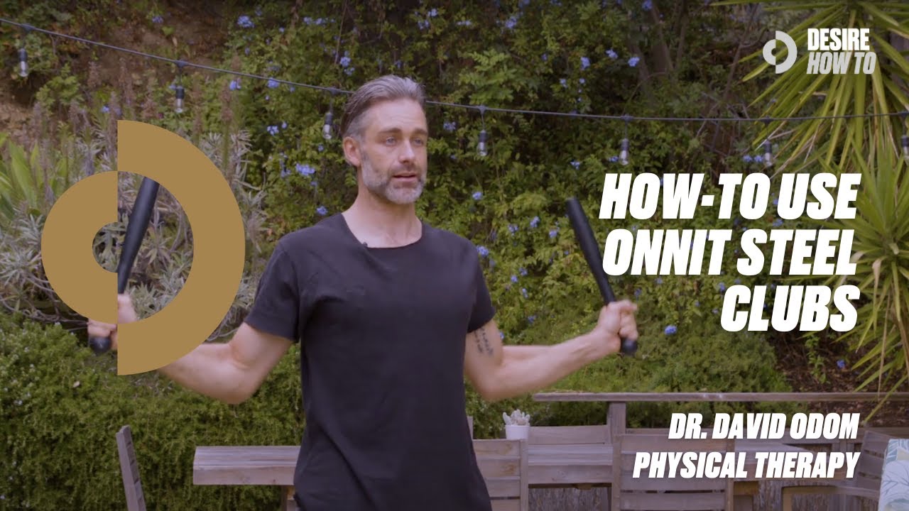 How-to Use Onnit Steel Clubs | David Odom