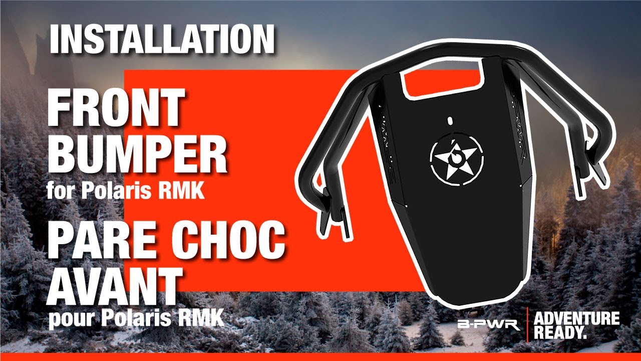 Bumper avant B-PWR pour Polaris RMK