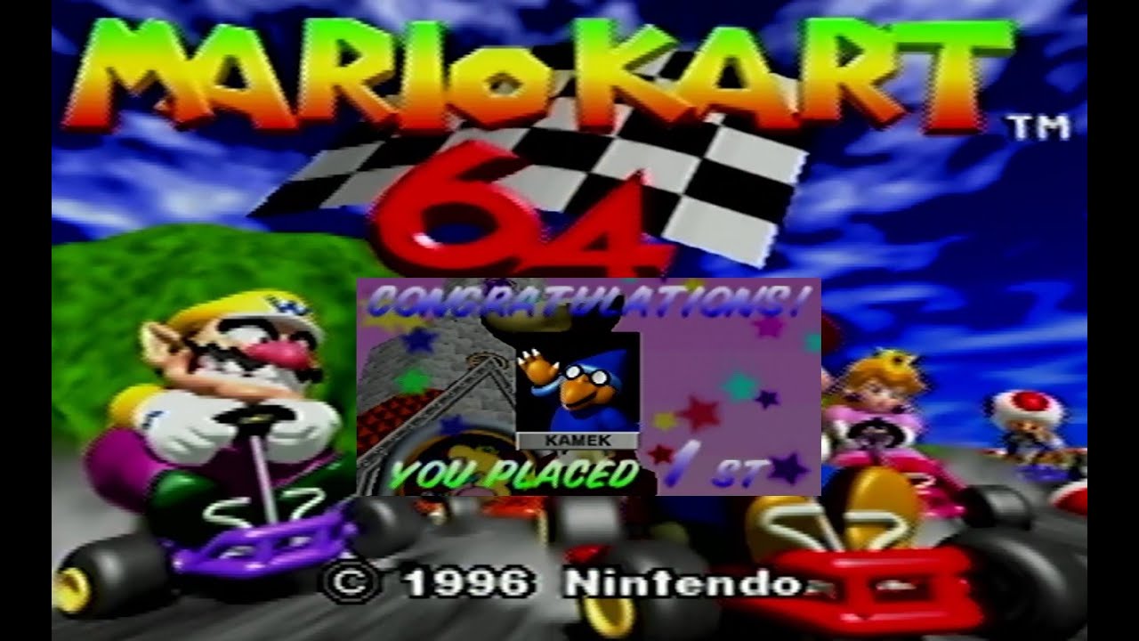 Mario Kart 64 Full Gameplay Kamek Edtion