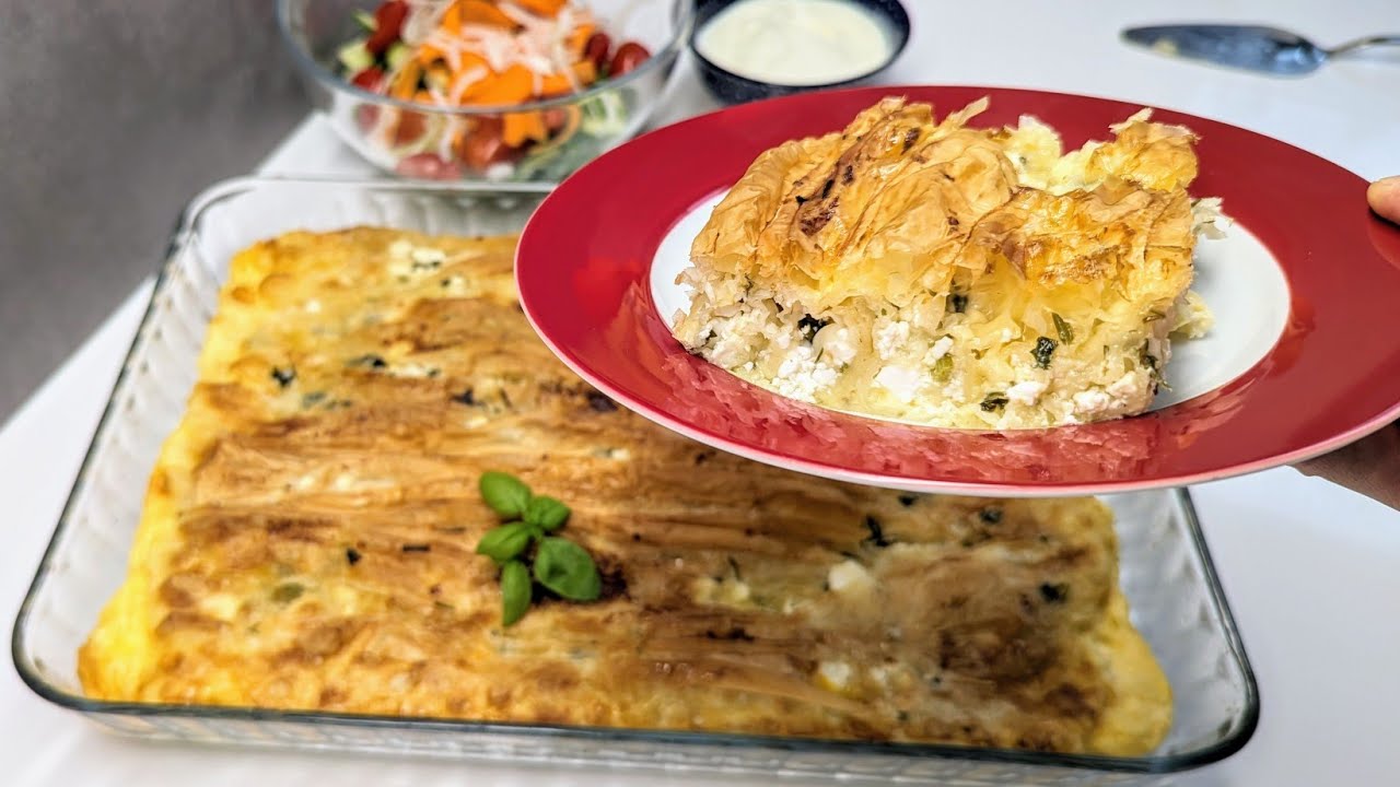 Wir konnten uns nicht losreißen 💓 Kiirma mit Käse  * leckeres Rezept schnelle Zubereitung Börek