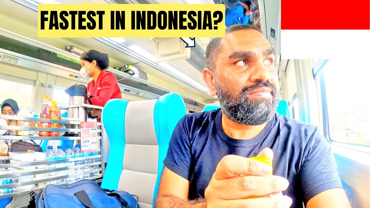 You must try these SLICK Indonesian trains NOW (Bandung to Yogyakarta)