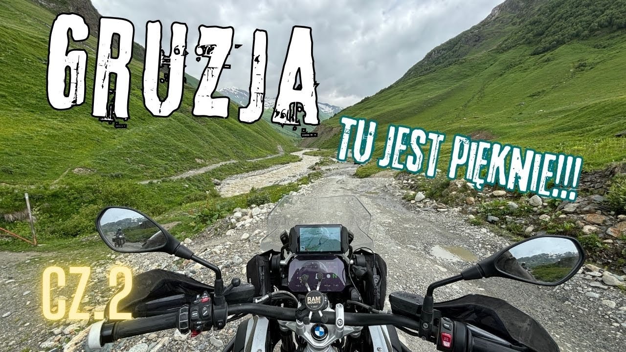 [ Cz. 2 ] Motocyklowa wyprawa do Gruzji 2024. Motorcycle trip to Georgia, Batumi, Mestia, Ushguli