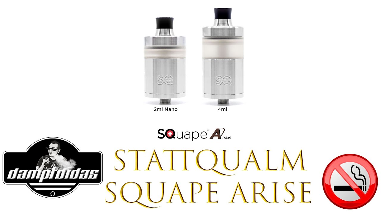 Stattqualm - SQUAPE A[rise] MTL + DL Verdampfer Tutorial