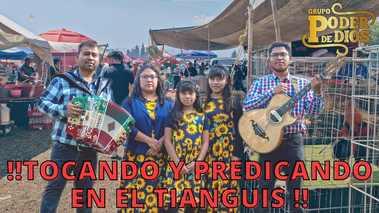 A Raz De Tierra | Grupo Poder de Dios | Música Norteña Cristiana | Desde El Tianguis De Animales