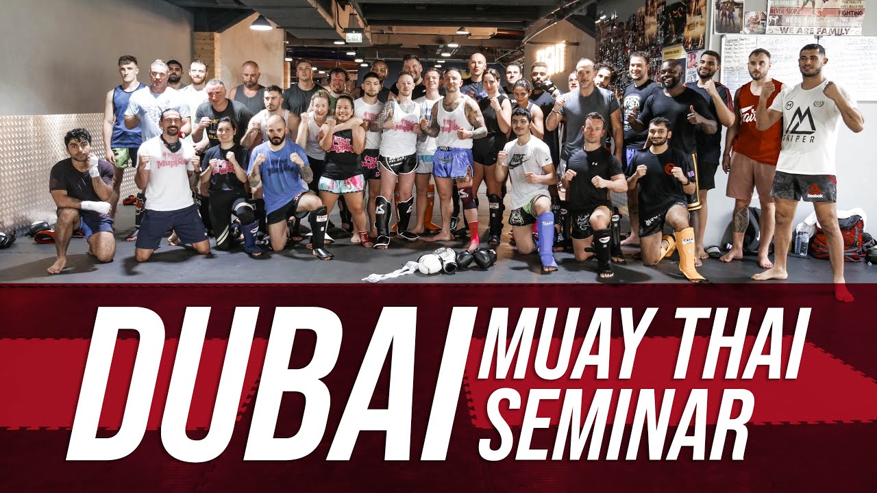 Семинар Лиама Харрисона и Энди Хаусона в Дубае по муай-тай Muappets | Gym Nation UAE