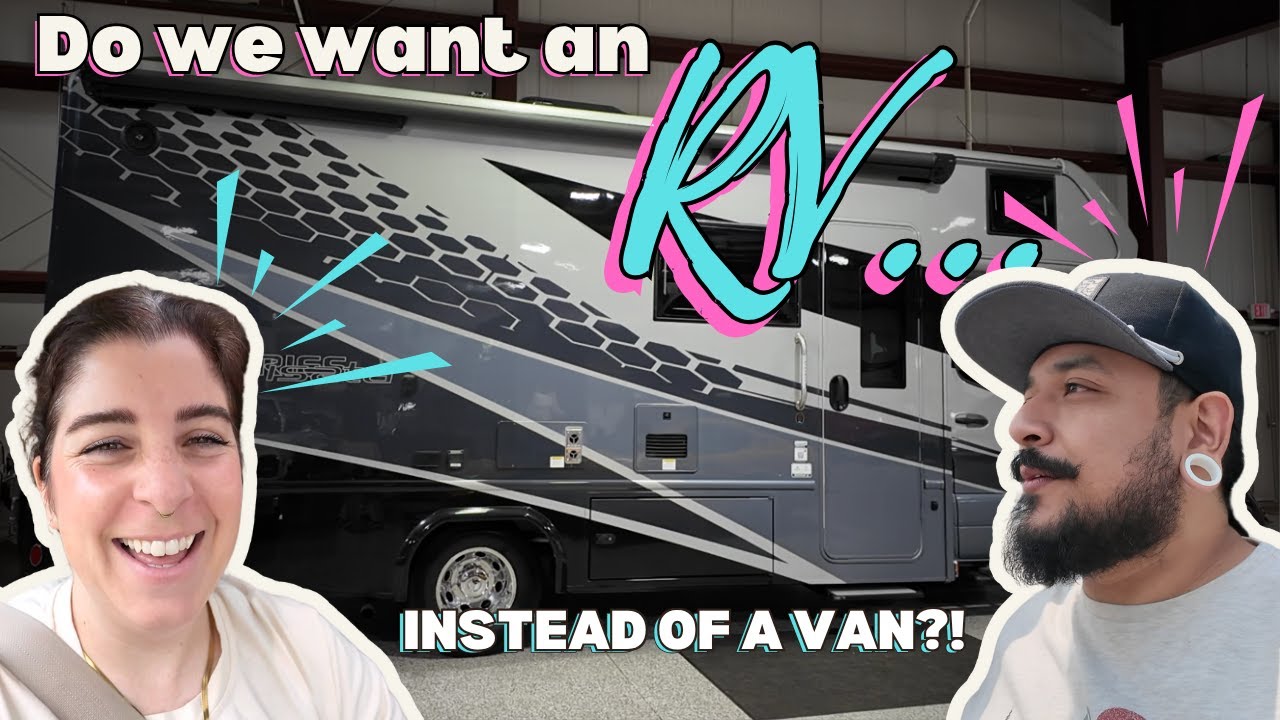 We tour some Vans and RV's