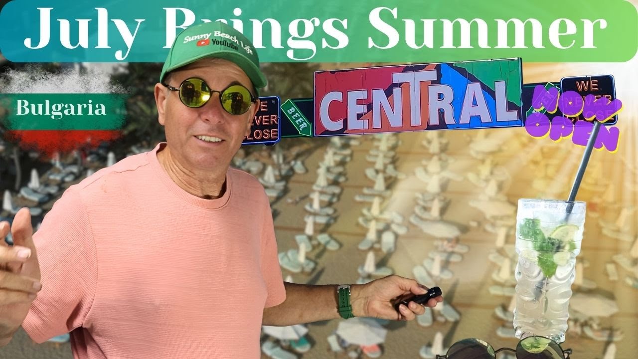 Sunny Beach Bulgaria 2025: NEW Central Bar plus Dolphin Luxury Beach!