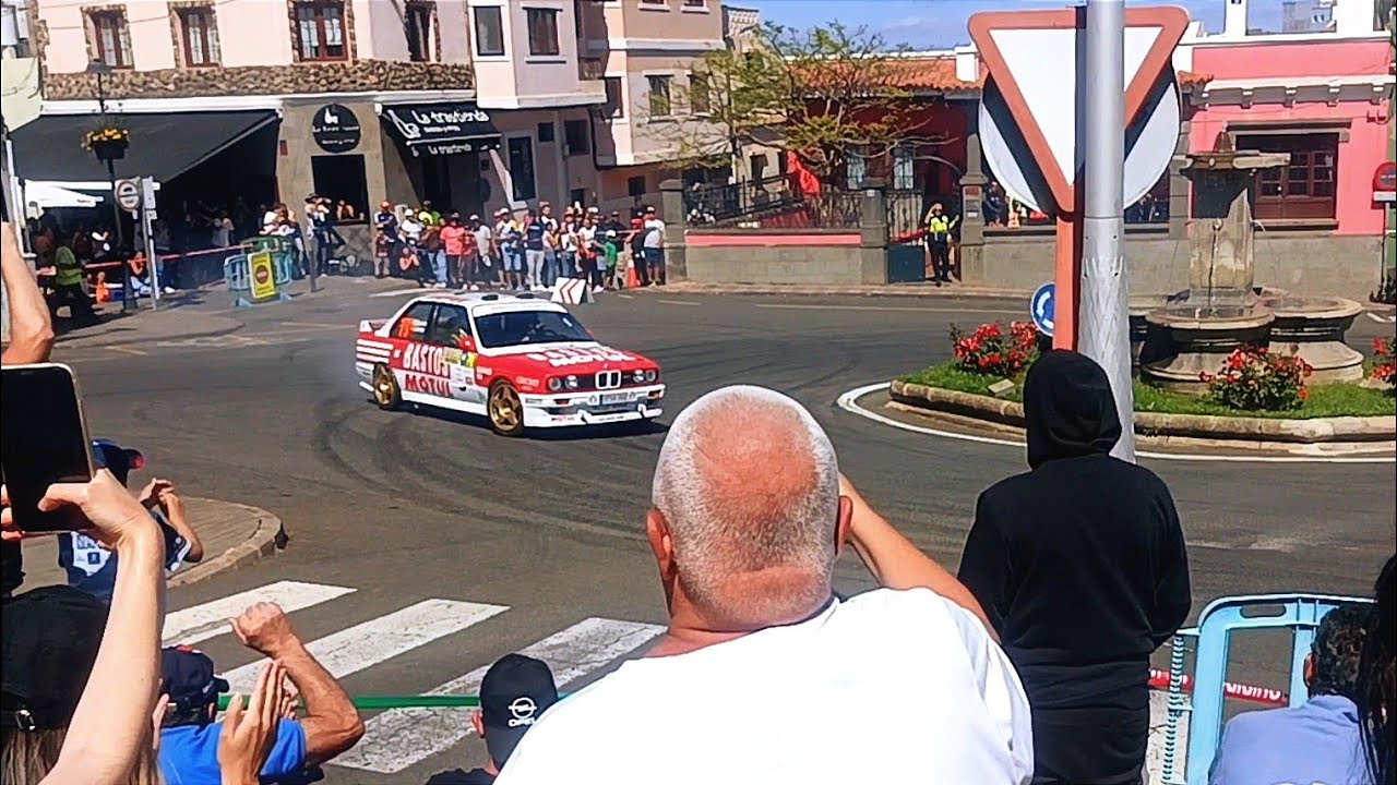 Rally Islas Canarias 2024 | Espectáculo en Rotonda Moya