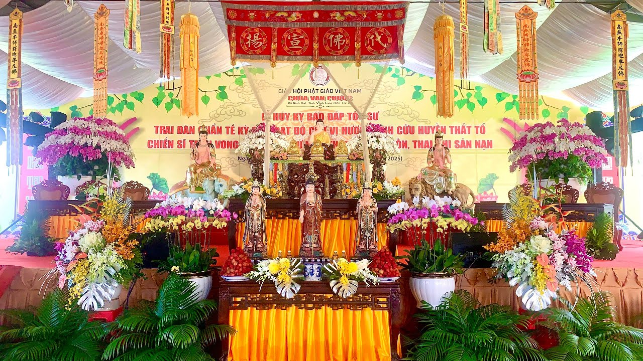 🔴[TRỰC TIẾP Lễ Thượng Phan. Chùa Vạn Phước, Xã Bình Đại. Tĩnh Vĩnh Long.