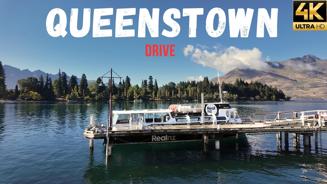 🚗 Queenstown Drive Tour | Scenic Roads of New Zealand’s Adventure Capital 🌄✨ | 4K NZ
